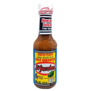 Salsa Picante Kutbilik De Chile Habanero El Yucateco 120 Ml.