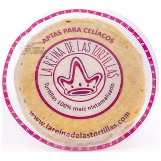 Tortillas Maiz 12 Cm La Reina De Las Tortilla 24 Und 250 Gr.