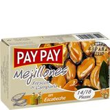Mejillón Escabeche Pay-Pay 14/18 Ol120