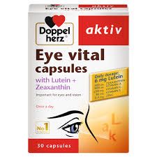 Doppel Herz Aktiv Eye Vital Capsules, 30 Count