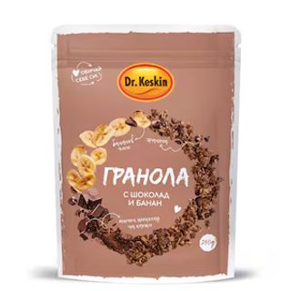 Гранола Dr. Keskin Шоколад и Банан 250Гр-124464