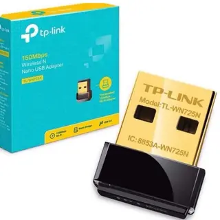 Wi Fi Მიმღები Tp-link Tl-wn725n 150mbps Wireless N Nano Usb Adapter