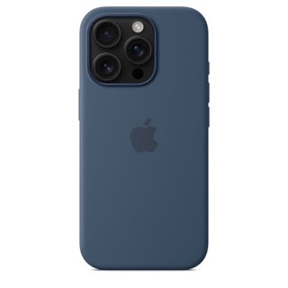 Apple Iphone 16 Pro Silicone Case With Magsafe - Denim (myyk3zm/a) (158173)