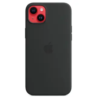Apple Iphone 14 Plus Silicone Case With Magsafe - Midnight (mpt33zm/a) (135206)