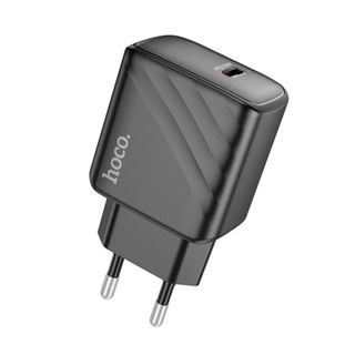 Type- C / Hoco Cs22a Pd30w Value Single Port Type-c Charger Black