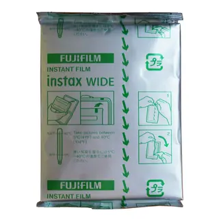 Instax Wide Film 10x1 Ნახევარი