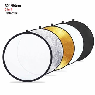 Შუქის Ამრეკლი Რგოლი 5 In 1 Reflector 80cm (32")