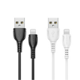 Borofone Bx51 Usb Lightning Კაბელი Შავი