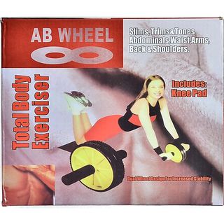 Ролик гімнастичний 17,5 см подвійний ZQAD-01 И884