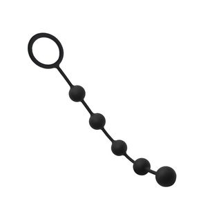 Bile Anale Cipher Beads Silicone 32 CM Black Mokko