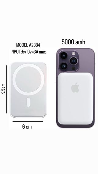 Wireless Magnetic Charger Battery Pack 5000mah
