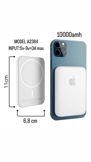 Wireless Magnetic Charger Battery Pack 10000mah