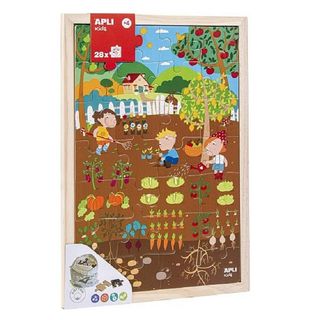 Puzzle en bois - Le Jardin XL