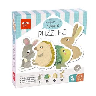 My first progressive Puzzle - Les Bébés Animaux