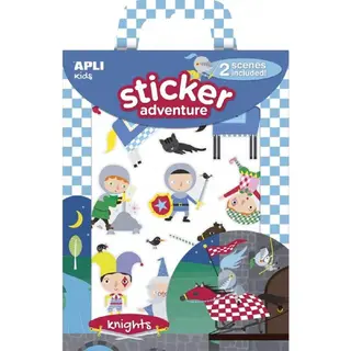 Jeu de Gommettes - Sticker Adventure - Chevaliers