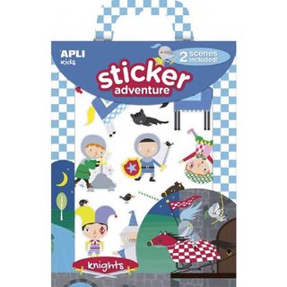 Jeu de Gommettes - Sticker Adventure - Chevaliers