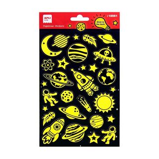 Stickers luminescents - L'espace
