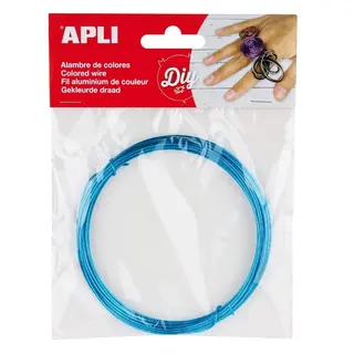 Fils métallique bleu 1,5 mm x 5 m