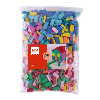 Mini briques en mousse EVA 700 u.