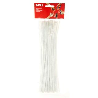 Chenilles blanches 50 u.