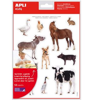 Stickers Réalistes d'animaux de la ferme