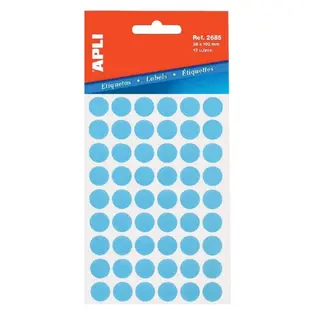 Mini Gommettes - Bleu