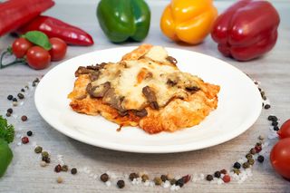 Sznycel Drobiowy Z Serem I Pieczarkami 1szt 180g