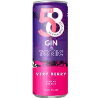 58 Gin & Tonic Very Berry 330Ml