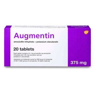 Augmentin 375mg Tablets, 20 Count