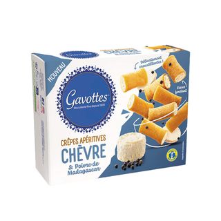 Міни печиво з козячим сиром та мадагаскарським перцем ТМ GAVOTTES 80 г