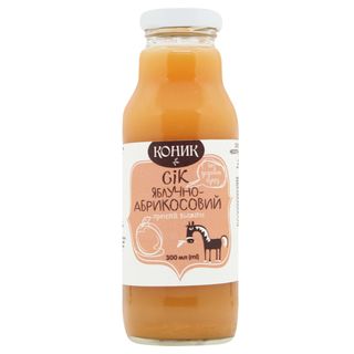 Сік Коник яблучно-абрикосовий 0.3 л