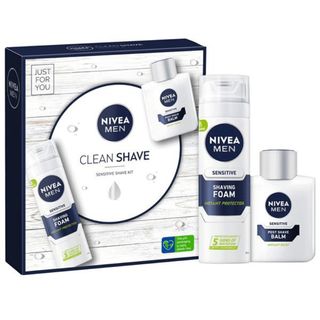 NIVEA set clean shave sensitive 2/1 muški