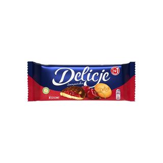 Ciastka Delicje Szampańkie Wiśnia Lu 147g