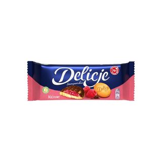 Ciastka Delicje Szampańskie Malina Lu 147g