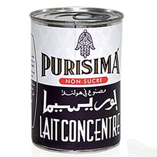 Purisima Lait Concentré Non Sucré 410g