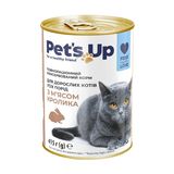 Корм 415г Своя лінія Pet's Up консерви для котів з кроликом з/б