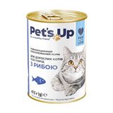 Корм 415 г Своя лінія Pet's Up консерви для котів з рибою з/б