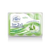 Мило 2в1 4х90 г Своя Лінія Paru Рожеві квіти/Зелений чай м/уп