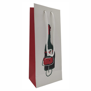 Подарунковий пакет для вина 34х14х9 см S.Brothers&Co 1 шт