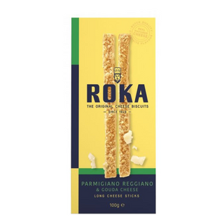 Сирні Палички з Сиром Пармезан ROKA CHEESE CRISPIES 100 г