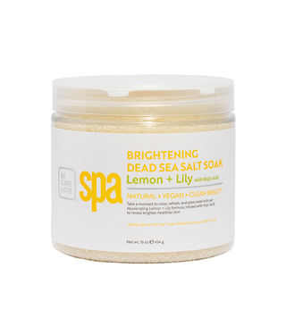 BCL Lemon + lily dead sea salt soak 454 g