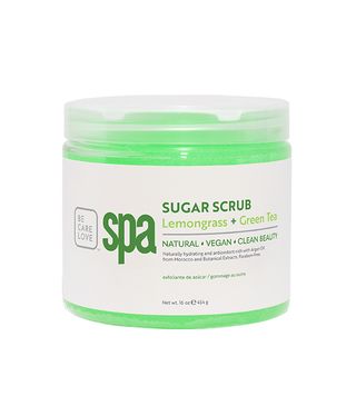 BCL Lemongrass + green tea sugar scrub 454g