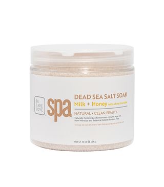 BCL Milk + honey dead sea salt soak 454g