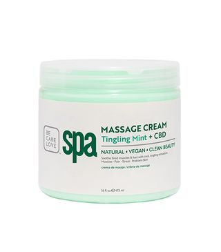 BCL Mint + CBD massage cream 473 g