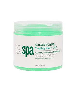 BCL Mint + CBD sugar scrub 454 g