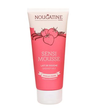 NOUGATINE Sensimousse vanilla/strawberry shower milk 200ml