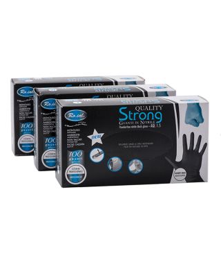 ROIAL Rukavice nitrile strong small 100kom.
