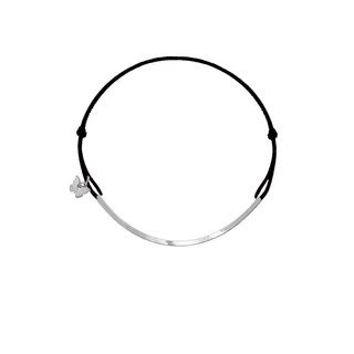 Classic narukvica "Magic chain"" srebro - Black"