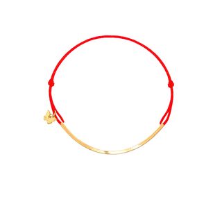 Classic narukvica "Magic chain""18KT pozlata  - Red"