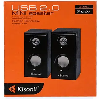 Kisonli T-001 Mini Speaker Usb 2.0 Დინამიკი.